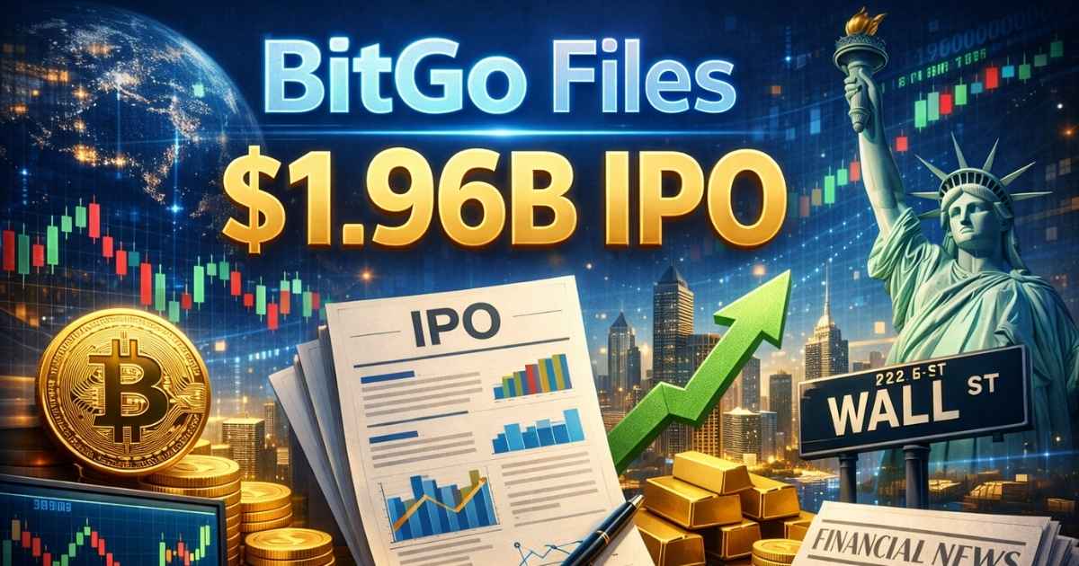 BitGo Files $1.96B IPO, Chasing 2025 Crypto Listing Boom