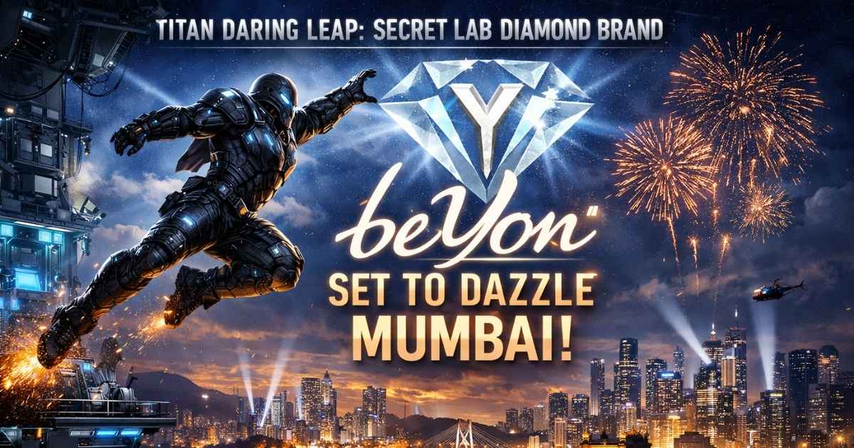 Titan Daring Leap: Secret Lab Diamond Brand ‘beYon’ Set to Dazzle Mumbai!